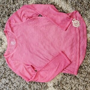 NEW SO Girls Pink Long Sleeve Tee